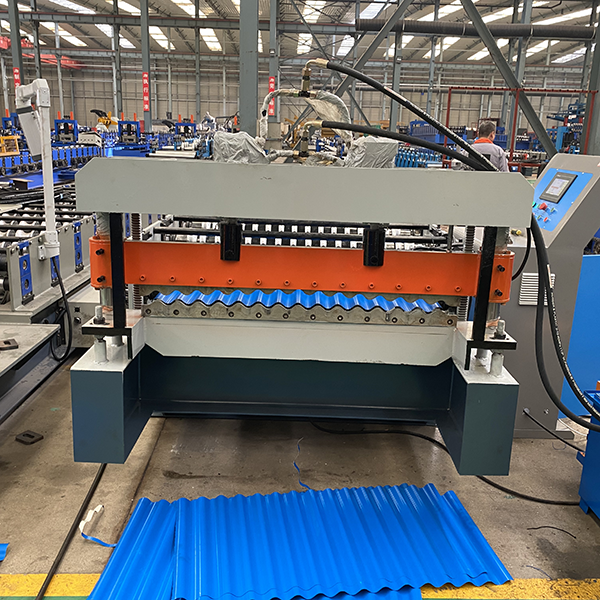 Corrugated Roofing Sheet Roll Forming Machine